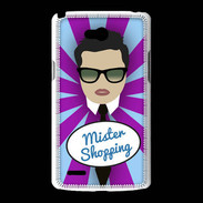 Coque LG L80 Mister Shopping Brun