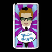 Coque LG L80 Mister Shopping Roux