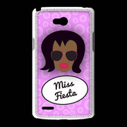 Coque LG L80 Miss Fiesta Black
