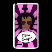 Coque LG L80 Miss Cougar Black