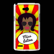 Coque LG L80 Miss Latina Black
