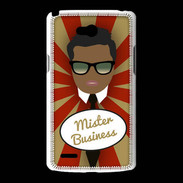 Coque LG L80 Mister Business Black