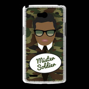 Coque LG L80 Mister Soldier Black