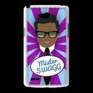 Coque LG L80 Mister Swag Black
