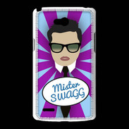 Coque LG L80 Mister Swag Brun
