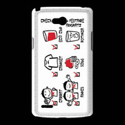 Coque LG L80 Adishatz Check Fest G