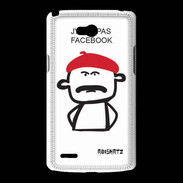 Coque LG L80 Adishatz J'aime pas Facebook