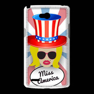 Coque LG L80 Miss USA Blonde