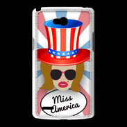 Coque LG L80 Miss USA Rousse