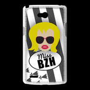 Coque LG L80 Miss Bretagne Blonde