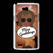 Coque LG L80 Miss Guadeloupe Black