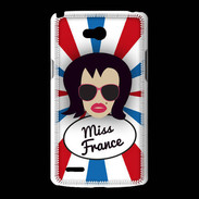 Coque LG L80 Miss France Brune