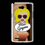 Coque LG L80 Miss Guyane Blonde