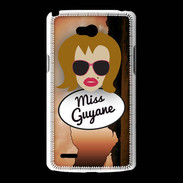 Coque LG L80 Miss Guyane Rousse