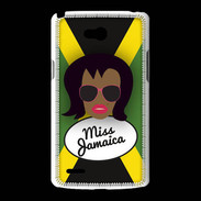 Coque LG L80 Miss Jamaica Black
