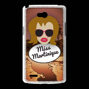 Coque LG L80 Miss Martinique Rousse