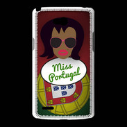 Coque LG L80 Miss Portugal Black