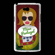 Coque LG L80 Miss Portugal Rousse