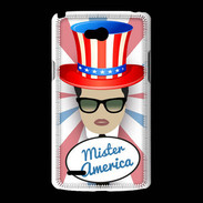 Coque LG L80 Mister América Brun