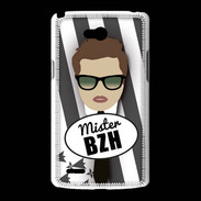 Coque LG L80 Mister Bretagne Chatain