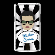 Coque LG L80 Mister Corse Brun