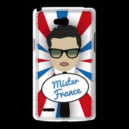 Coque LG L80 Mister France Brun