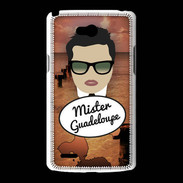 Coque LG L80 Mister Guadeloupe Brun