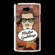 Coque LG L80 Mister Guadeloupe Chatain