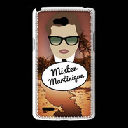 Coque LG L80 Mister Martinique Chatain