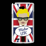Coque LG L80 Mister UK Blond
