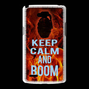 Coque LG L80 Keep Calm and Grenade