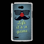 Coque LG L80 Life It's a game ZG