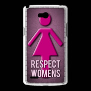 Coque LG L80 Respect Women ZG