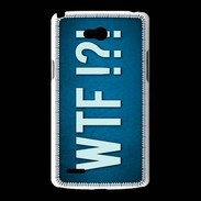 Coque LG L80 WTF bleu ZG