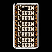 Coque LG L80 L'seum Léopard