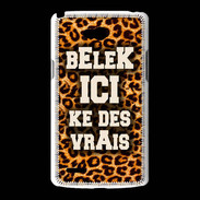 Coque LG L80 Belek Ici Léopard