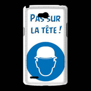 Coque LG L80 Pas sur la tête PR