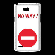 Coque LG L80 No Way PR