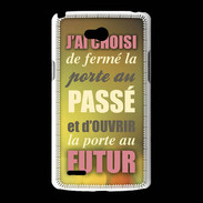 Coque LG L80 Passé et futur ZG