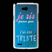 Coque LG L80 Triste ZG