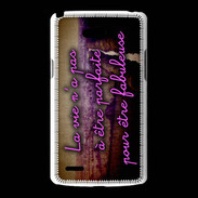 Coque LG L80 Vie Parfaite ZG
