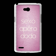 Coque LG L80 Sexo Apéro Dodo rose ZG