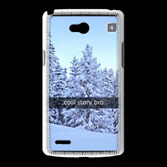 Coque LG L80 Snapchat Cool Story ZG