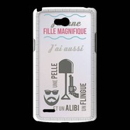 Coque LG L80 J'ai une fille ZG