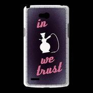 Coque LG L80 In Chicha We trust Rouge ZG