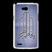 Coque LG L80 Islam F Bleu