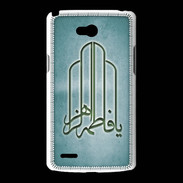 Coque LG L80 Islam F Turquoise