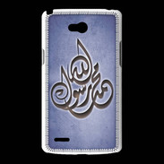 Coque LG L80 Islam H Bleu