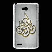 Coque LG L80 Islam H Gris