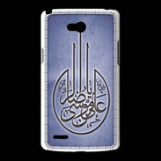 Coque LG L80 Islam M Bleu
